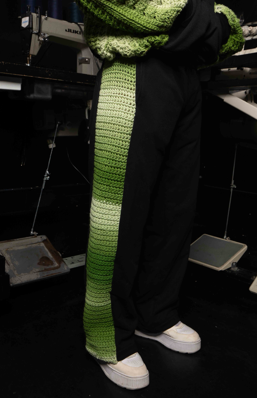 knitting sweat pants